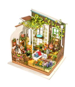 Rolife Miller's Flower House DIY Miniature Dollhouse Kit DG108