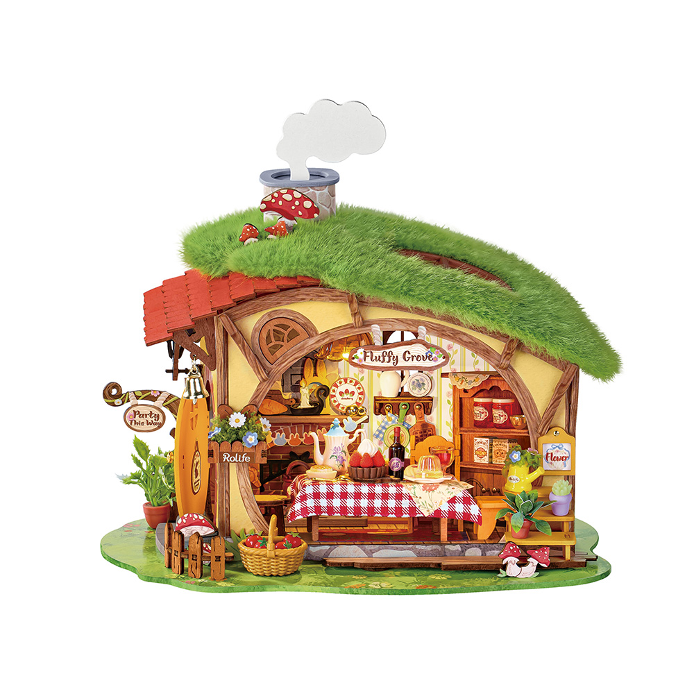 Rolife Fluffy Grove DIY Miniature House DG184