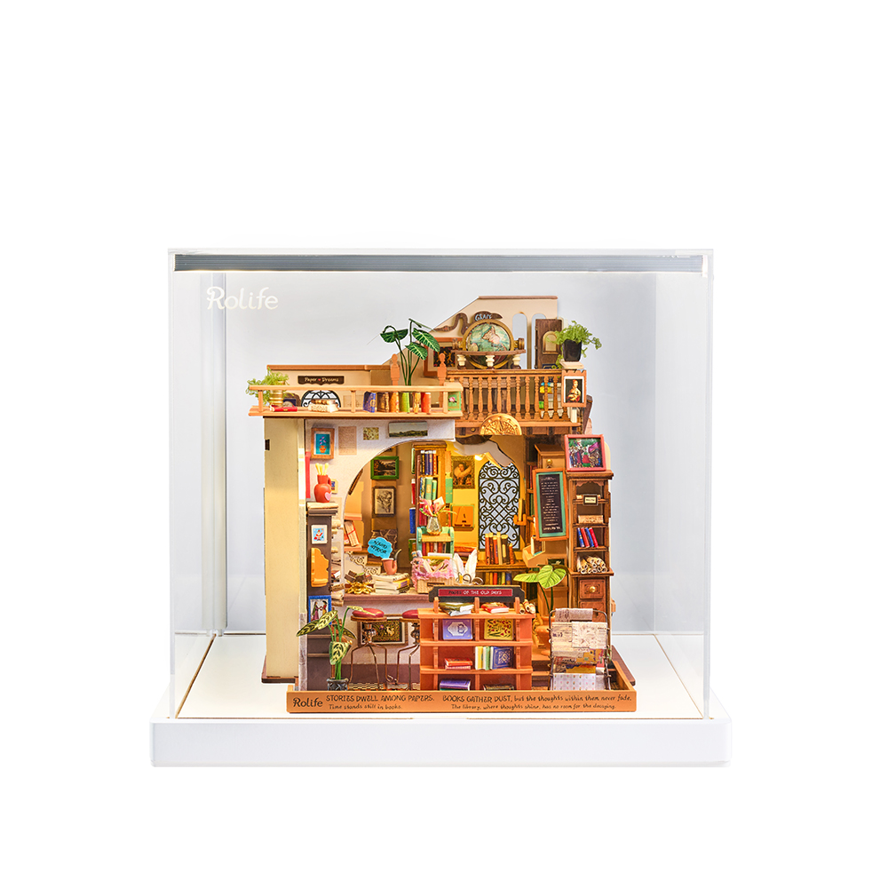 Rolife Pagestory Books DIY Miniature House Display Showcase DH103