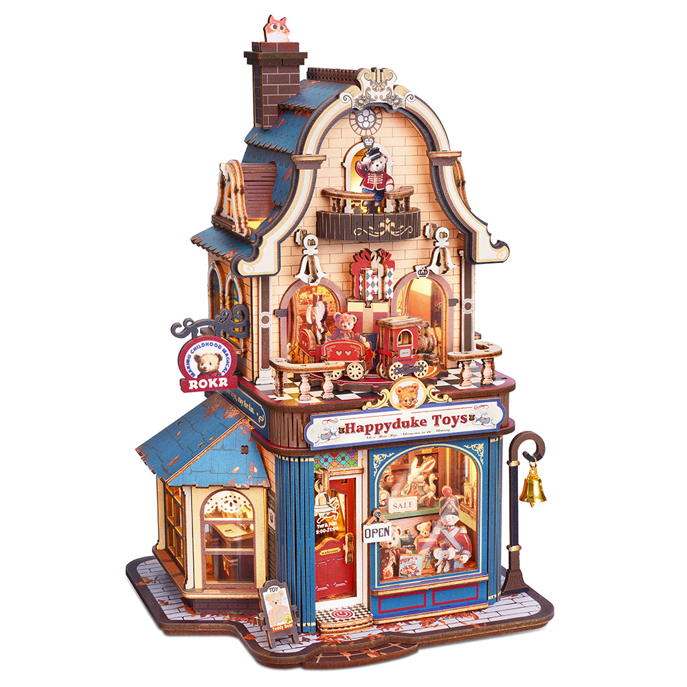 ROKR Happyduke Toys Wooden 3D Puzzle EAM01