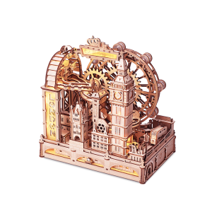 ROKR Marble Travel • London Marble Run Wooden 3D Puzzle EGB01
