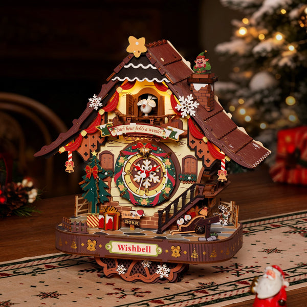 LCB01-4 Christmas Cuckoo Clock