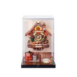 Rolife Christmas Cuckoo Clock Display Showcase LCB01Z