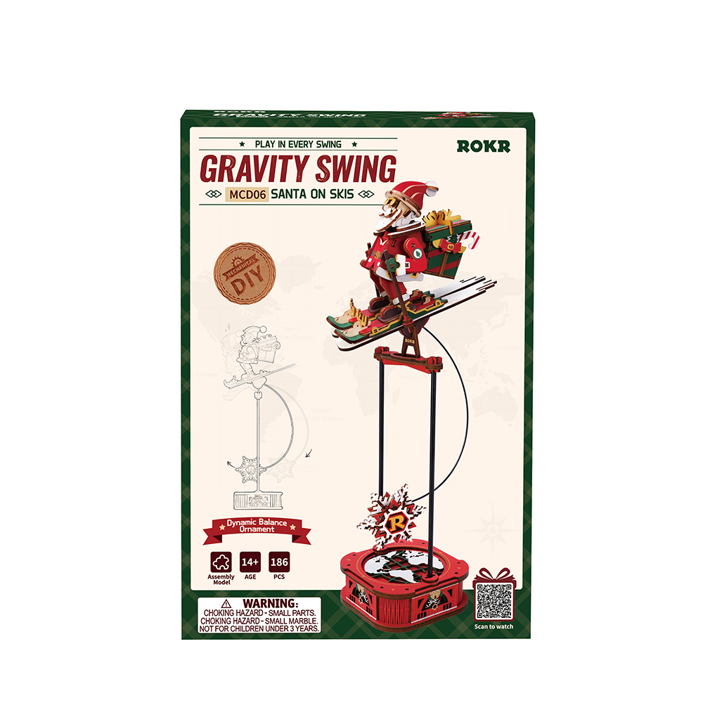 Santa on Skis