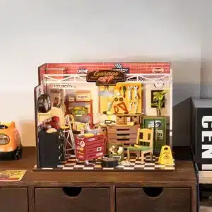 Rolife DIY Miniature House Kit for Garage Workshop