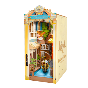 Rolife Romantic Venice DIY Book Nook Shelf Insert Kit TGB08