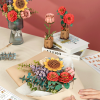 Wooden Flower Bouquet