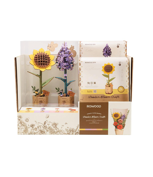 Flower Bouquet Display Showcase  TW01Z (TW011A+TW021A)