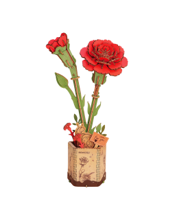 Rowood DIY Wooden Flower Bouquet 3D Wooden Puzzle TW052