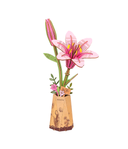 Rowood DIY Wooden Flower Bouquet 3D Wooden Puzzle TW071