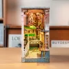 rolefe diy book nook,rolefe sakura densya diy book nook shelf insert kit tgb01,rolefe diy book nook kit