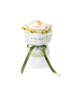 Camellia ROKR White Camellia DIY 3D Puzzle Model AF011