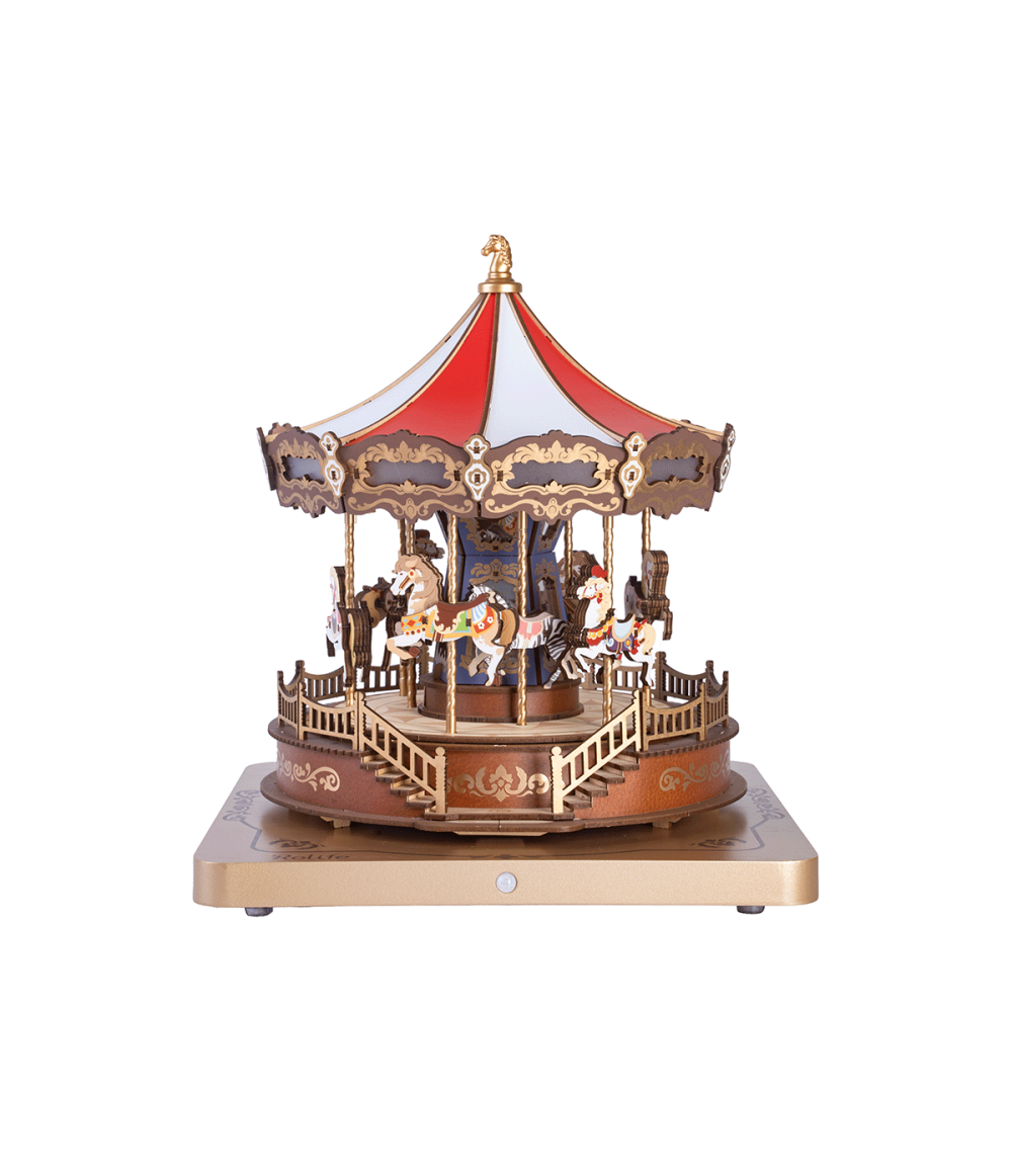 AMC01Z Classic Carousel Display Showcase AMC01Z