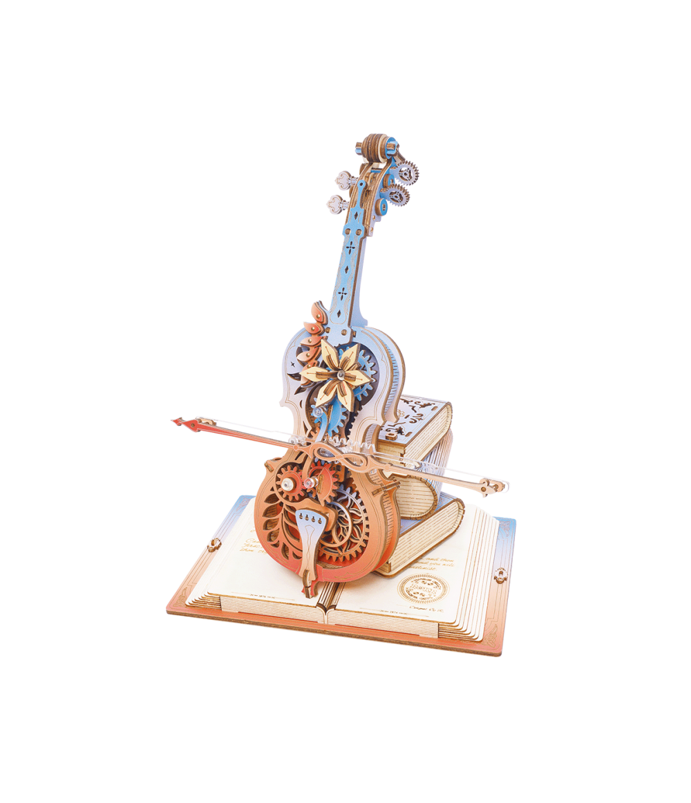 ROKR Symphony of Gorgeous Dreams Mechanical Music Box 3D Wooden Puzzle AMK63M