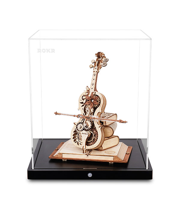Magic Cello Display Showcase