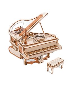 Magic Piano ROKR Magic Piano Mechanical Music Box 3D Wooden Puzzle AMK81