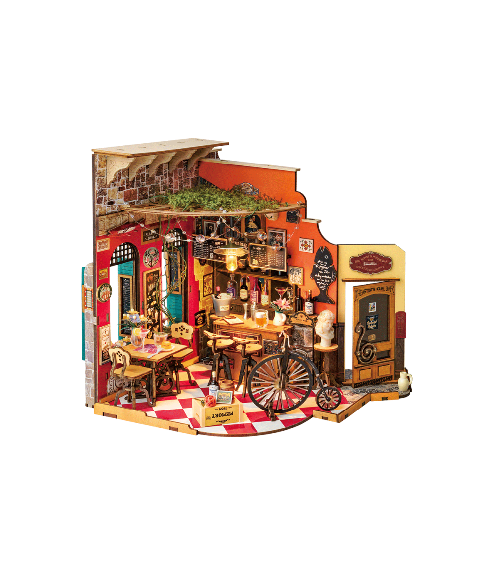 Rolife Cheers Bar & Dining DIY Miniature House DG173
