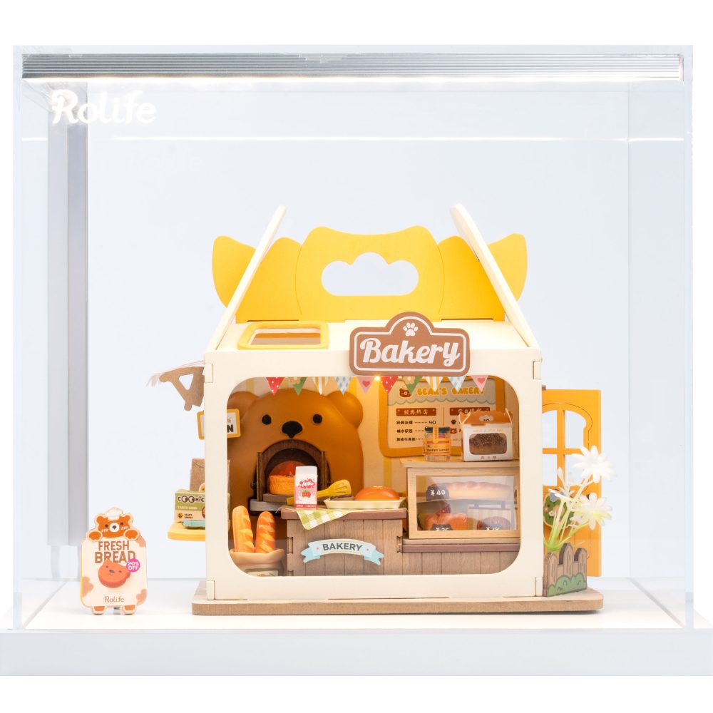 DS033Z Teddy's Breadbox Display Showcase DS033Z