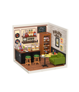 Rolife Leisurely Cheers Bar DIY Plastic Miniature House DW012