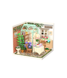 Rolife Blooming Tea Garden DIY Plastic Miniature House DW013B