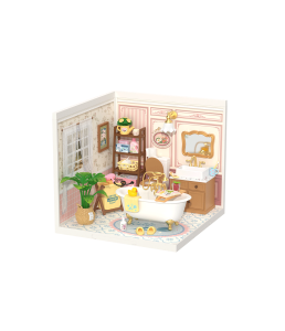Rolife Pop Bubble Bathroom Plastic DIY Miniature House DW014B