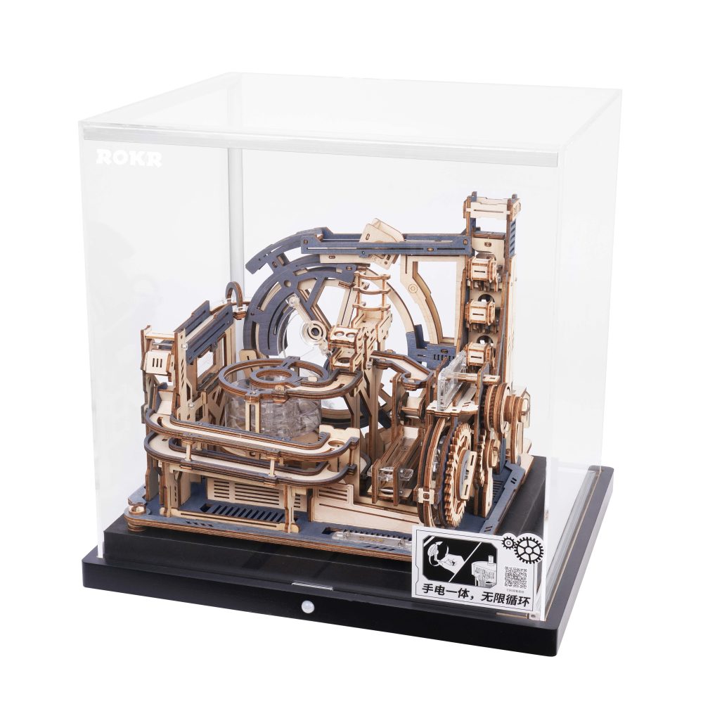 LGC01Z ROKR Marble Spaceport Display Showcase LGC01Z