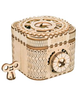 ROKR Treasure Box Mechanical Gears 3D Wooden Puzzle LK502
