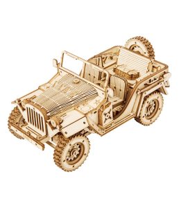 Army Field Car ROKR Army Field Car 3D Wooden Puzzle MC701