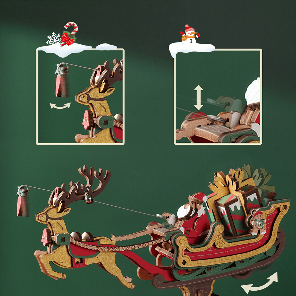 Santa on Sleigh