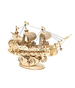 Rolife Sailing Ship 3D Wooden Puzzle TG305