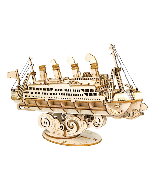 Rolife Cruise Ship Model 3D Wooden Puzzle TG306