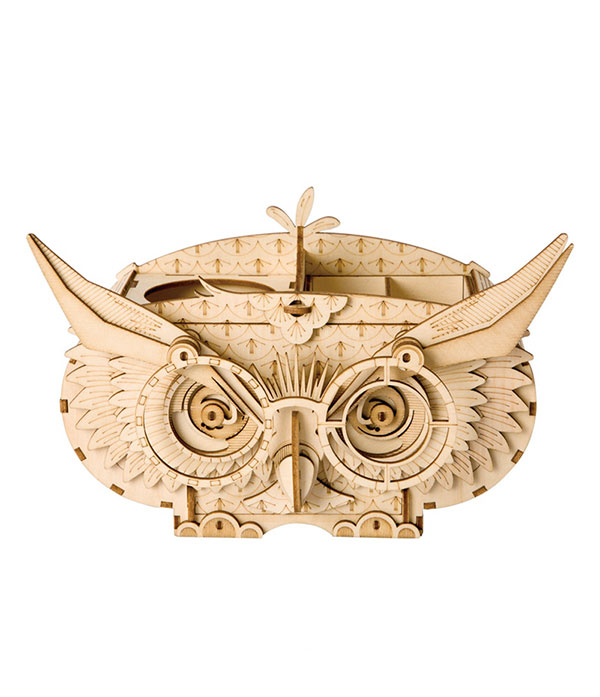 Robotime-Rolife Owl Box TG405