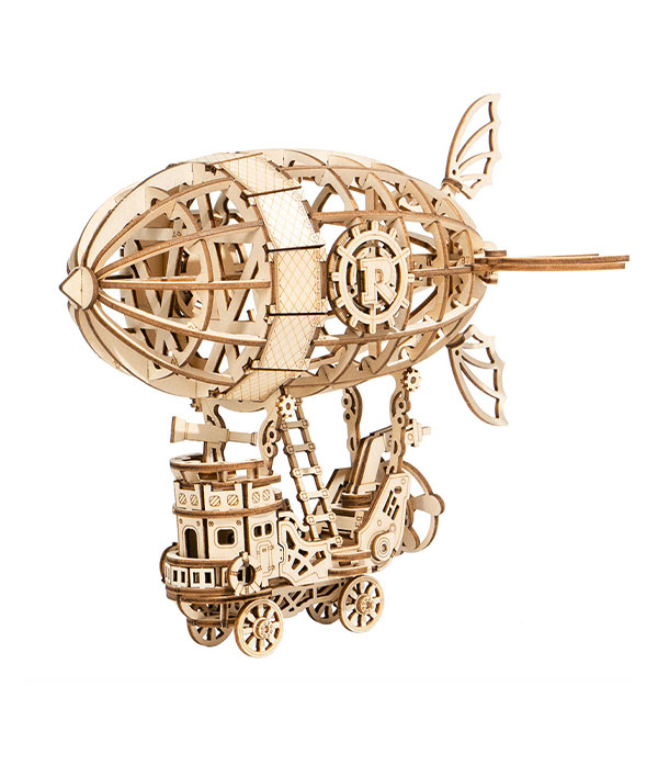 Robotime-Rolife Airship 3D Wooden Puzzle TG407
