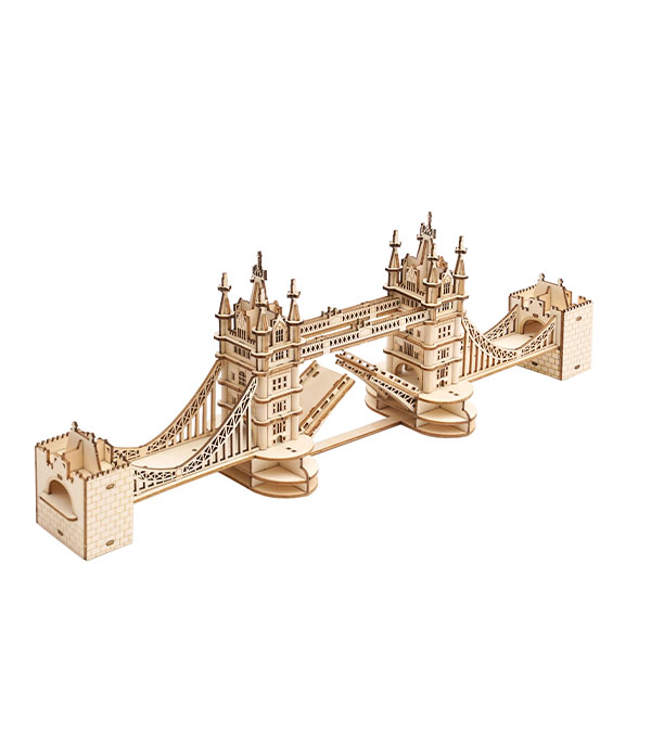 Rolife Tower Bridge with Lights 3D Wooden Puzzle TG412