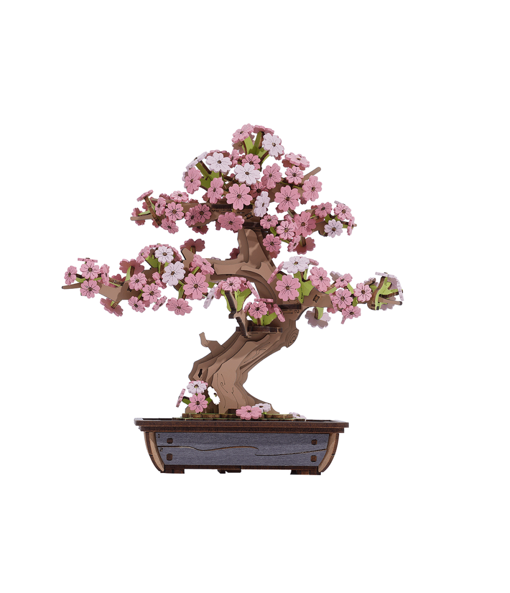 Rolife Sakura Bonsai DIY 3D Wooden Puzzle TG415