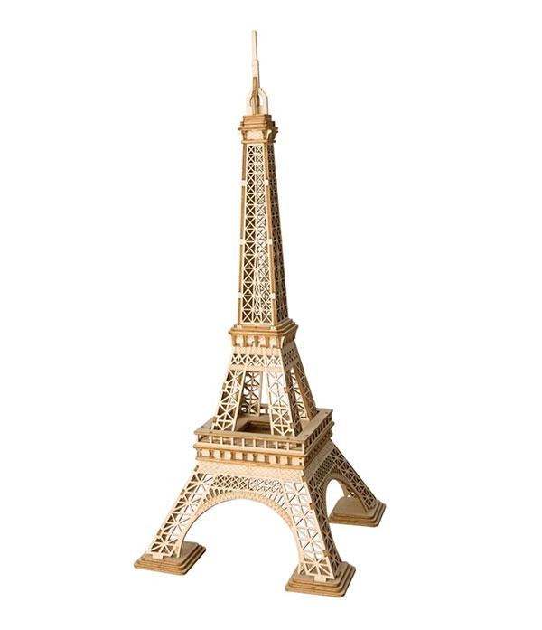 Rolife Eiffel Tower Model 3D Wooden Puzzle TG501