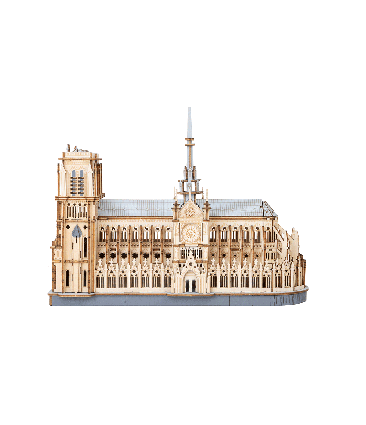 Cathedral 10セット Rowood Paris Cathedral 3D Wooden Puzzle TG511