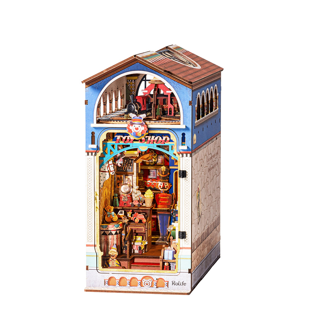 Rolife Treasure Toy Shop DIY Book Nook TGB23