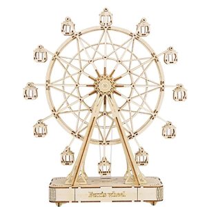 Rolife Ferris Wheel 3D Wooden Puzzle Music Box TGN01