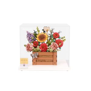 Wooden Bloom Box Display Showcase