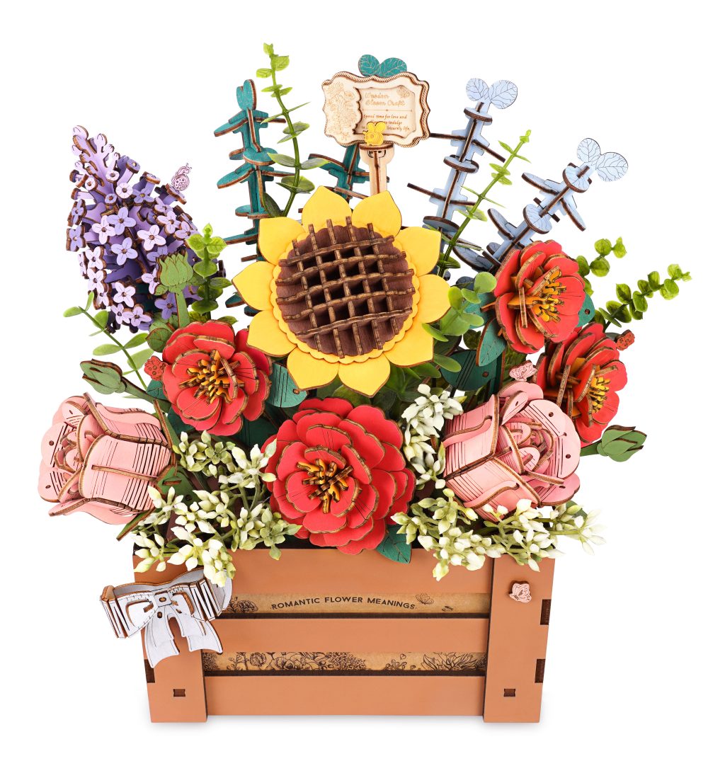 Wooden Bloom Box