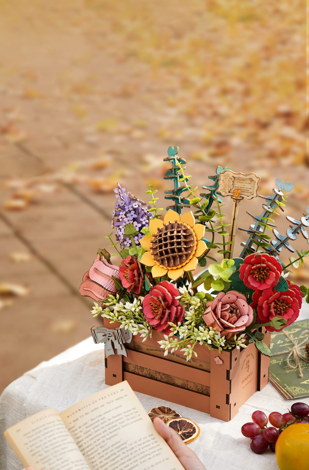 Wooden Bloom Box