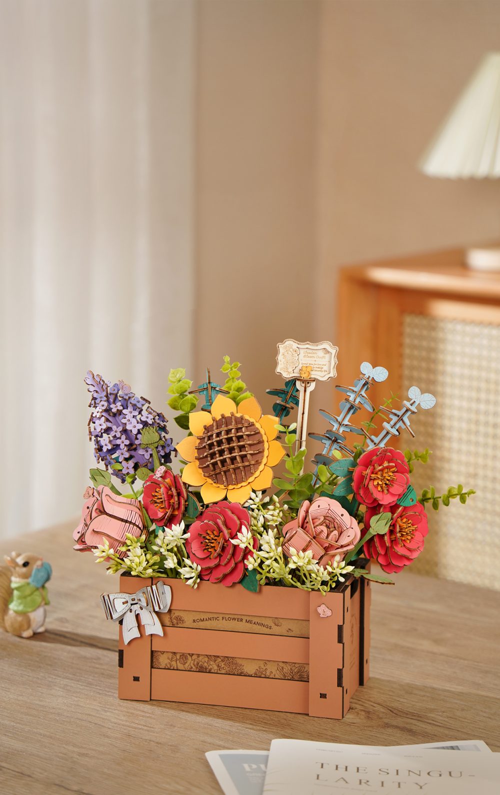 Wooden Bloom Box