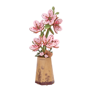 Rowood DIY Flower Sakura 3D Wooden Puzzle TW101