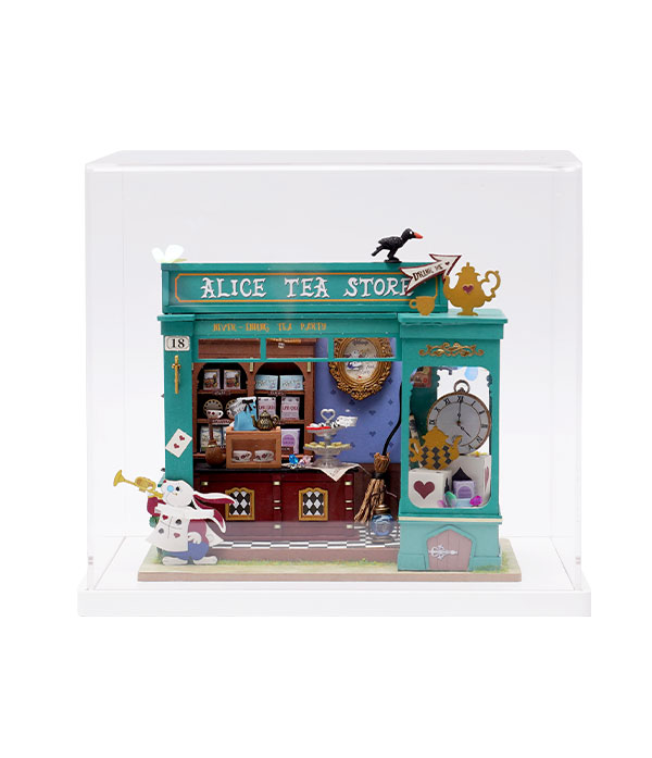 Alice's Tea Store Display Showcase ZJ156