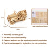 rokr 3d dřevěné puzzle,rokr 3d dřevěné puzzle-model