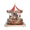rolife 3d puzzle music box classic carousel display stand