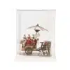 rolife 3d wooden puzzles blossom cart display stand