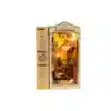 rolife diy book nook kits flower corner display stand