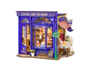 Rolife Leisure Time Tea Room DIY Miniature House DG171